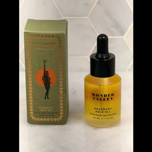 WONDER VALLEY-Rosemary Hair Oil| Vegan, Cruelty-Free, Sulfate-Free| Boosts Shine - Picture 1 of 3